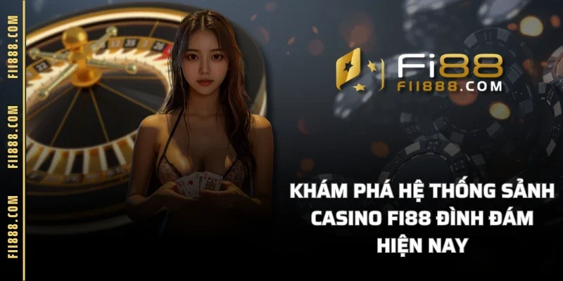 Khám phá hệ thống sảnh casino FI88 đình đám hiện nay